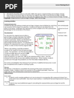 Lesson Plan Reverse Percentages