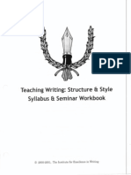 Excellence in Writing Teaching