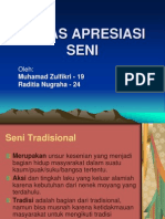 Apresiasi seni di Indonesia