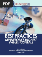 Download Best Practices - Minnesotas Highest Value Hospitals by Minnesota 2020 SN18495303 doc pdf
