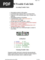 GM OBD Trouble Code Info