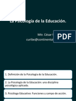 Ps de La Edu e Intervencion Educativa