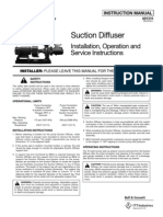 Pump Suction Diffuser Manual 