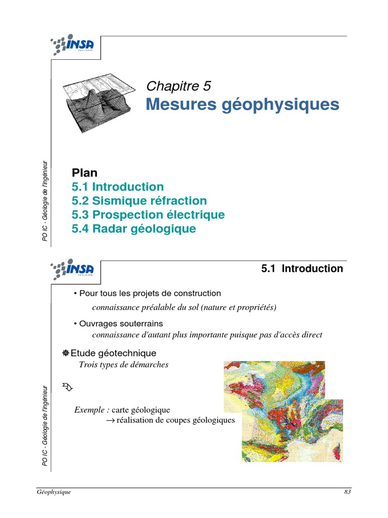 Méthodes de géophysique appliquée | PDF | Sciences et mathématiques
