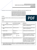 Ejemplo de Tablas de Frecuencias para Datos Agrupados