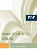 Introducción al Derecho Mercantil