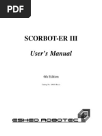 Scorbot-ER III User Manual