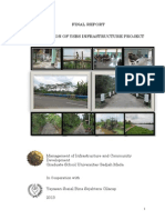 Evaluation Final Report of YSBS Infrastructure Project - MICD UGM