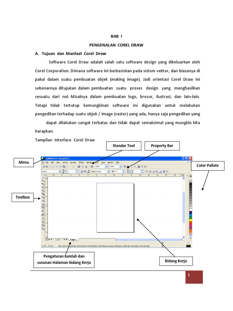 Panduan Dasar Corel Draw X3 | PDF
