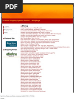 Download Online Shopping System - Product Listing Page by Tre SN18499545 doc pdf