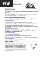 Google SketchUp Pro 7 Datasheet