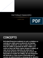 FACTORAJE FINANCIERO