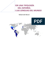 Por Una Tipología Del Español Frente A Las Lenguas Del Mundo