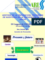 Programa Auditoría de La Prevención ARLSS - Dra. Ivonne Soto