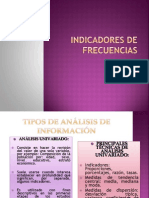 Indicadores de Frecuencias