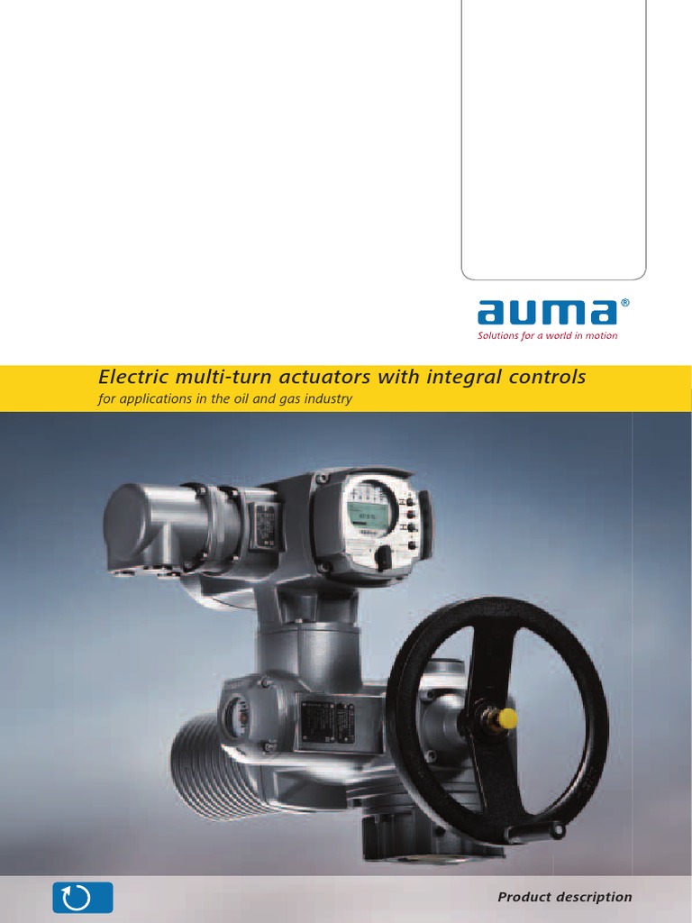 Auma Actuators Electrical Connector Actuator