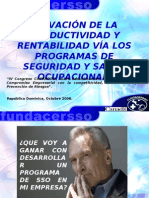 06. Lic. Carlos Roberto Rivera. Programas de Salud y Seguridad