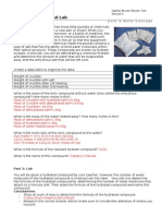 1314lab - Hydrated Compound Lab 1314