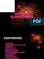 ADITIVOS ALIMENTARIOS