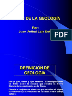 Areas de la Geología-anibal lajo