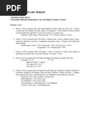 Prelim Laboratory Exercises_java