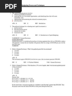 Chapter 15 Test Bank Cost Accounting