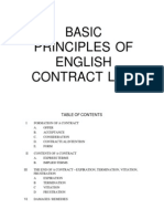 English Contract Law Basics