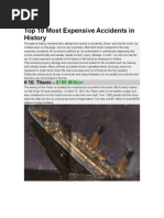 Download Top 10 Most Expensive Accidents in History by Mustafa SN18504433 doc pdf