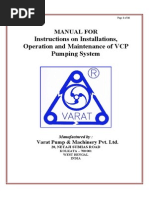 Maintenance Manual VCP Upto 80mm