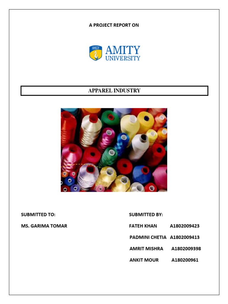 Apparel Industry | PDF | Clothing Industry | Clothing