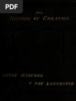 History of Creation (Vol. 2 of 2) - Ernst Haeckel