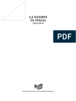 Stampa in Italia 2010-2012