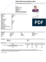 Provisional Registration Slip RRVPNL 2013: Application Number 1018326