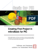 Creating First Project in Mikrobasic For Pic