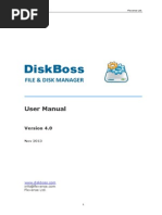 DiskBoss User Manual