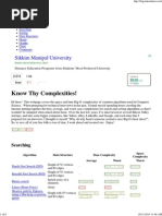 Download Big-O Algorithm Complexity Cheat Sheet by Nilesh SN185062088 doc pdf