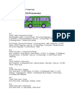 Rute Angkutan Umum Tangerang