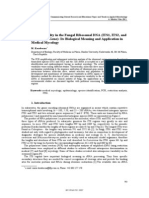 Korabecna - The Variability in The Fungal Ribosomal DNA (ITS1, ITS2, and