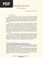 O Problema da Fé (2) - Greg L. Bahnsen