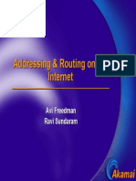 Addressing & Routing On The Internet