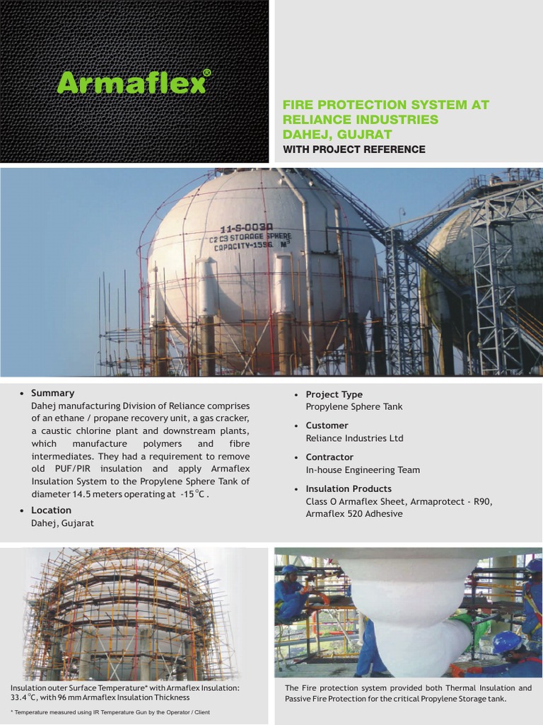 Propylene Sphere Tank Reliance, Dahej PDF