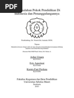 Download Permasalahan Pokok Pendidikan Di Indonesia Dan Penanggulangannya by Azhar Umam SN185078508 doc pdf