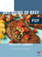 Dry-Aging of Beef: Executive Summary