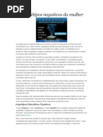 Os arquétipos negativos da mulher