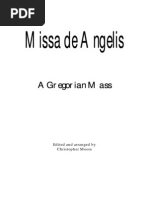 Missa de Angelis: A Gregorian Mass