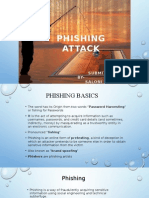 Phishing Attack: Submitted BY-Saloni Jain 11814802710