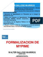 FORMALIZACION DE LAS MYPES - Septiembre13 PDF