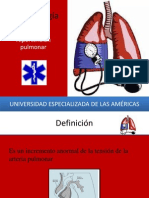 Hipertensión pulmonar