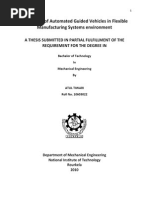 Scheduling of Automated Guided Vehicles in Flexible Manufacturing Systems Environment