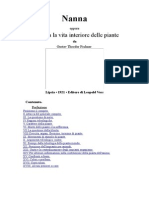 Nanna Oppure Circa La Vita Interiore Delle Piante.-italiano-Gustav Theodor Fechner.